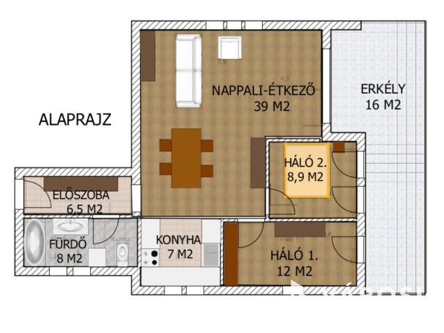 Béreljen csendes otthont Zugló kertvárosában