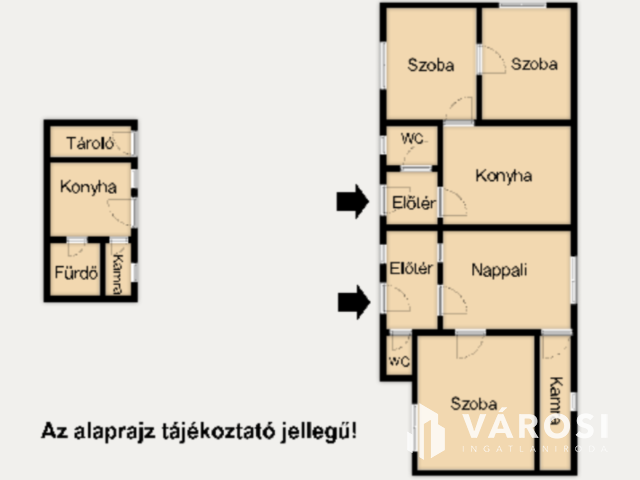 Családi ház árnyas udvarral Enyingen