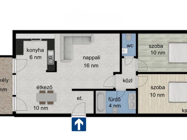 Magas elvárásoknak megfelelő kulcsrakész lakások.