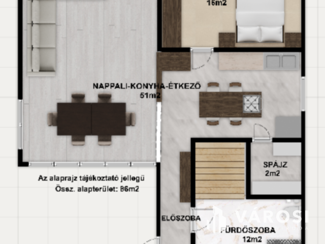 Otthonos családi ház szaunával