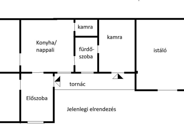 Jó adottságú ház Bükfürdőhöz közel, Bőben