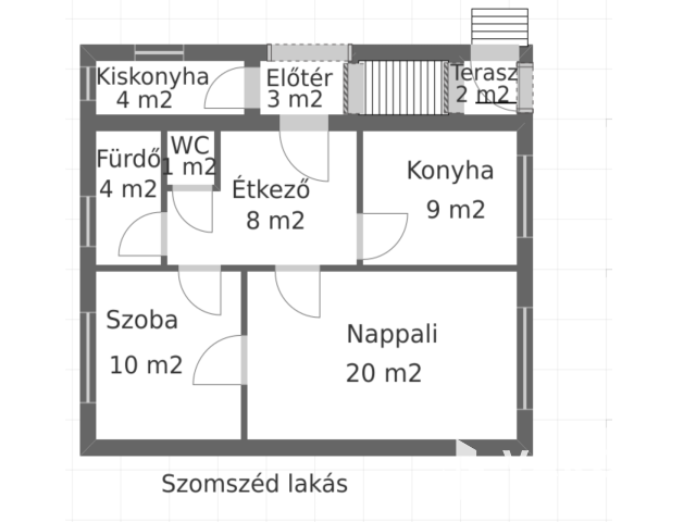 Igényes kertvárosi lakás garázzsal és kerttel