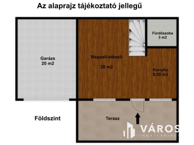 Tipp-topp sorházi lakás garázzsal, kis kerttel a Lencsésin