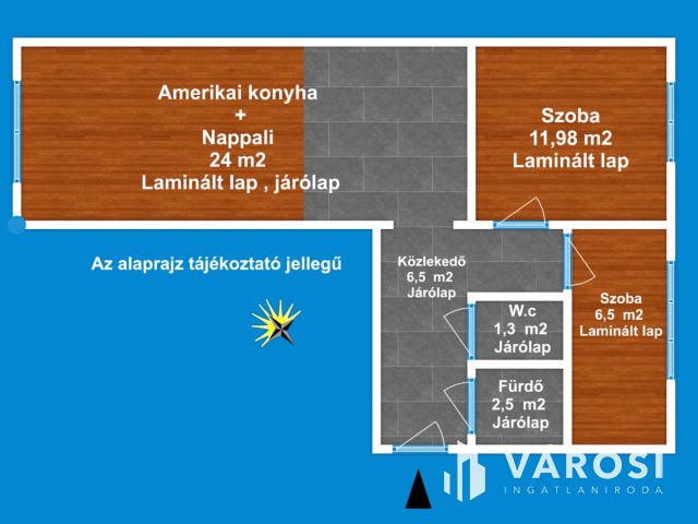 Null kilóméteres amerikai konyhás  panel lakás Felsővároson